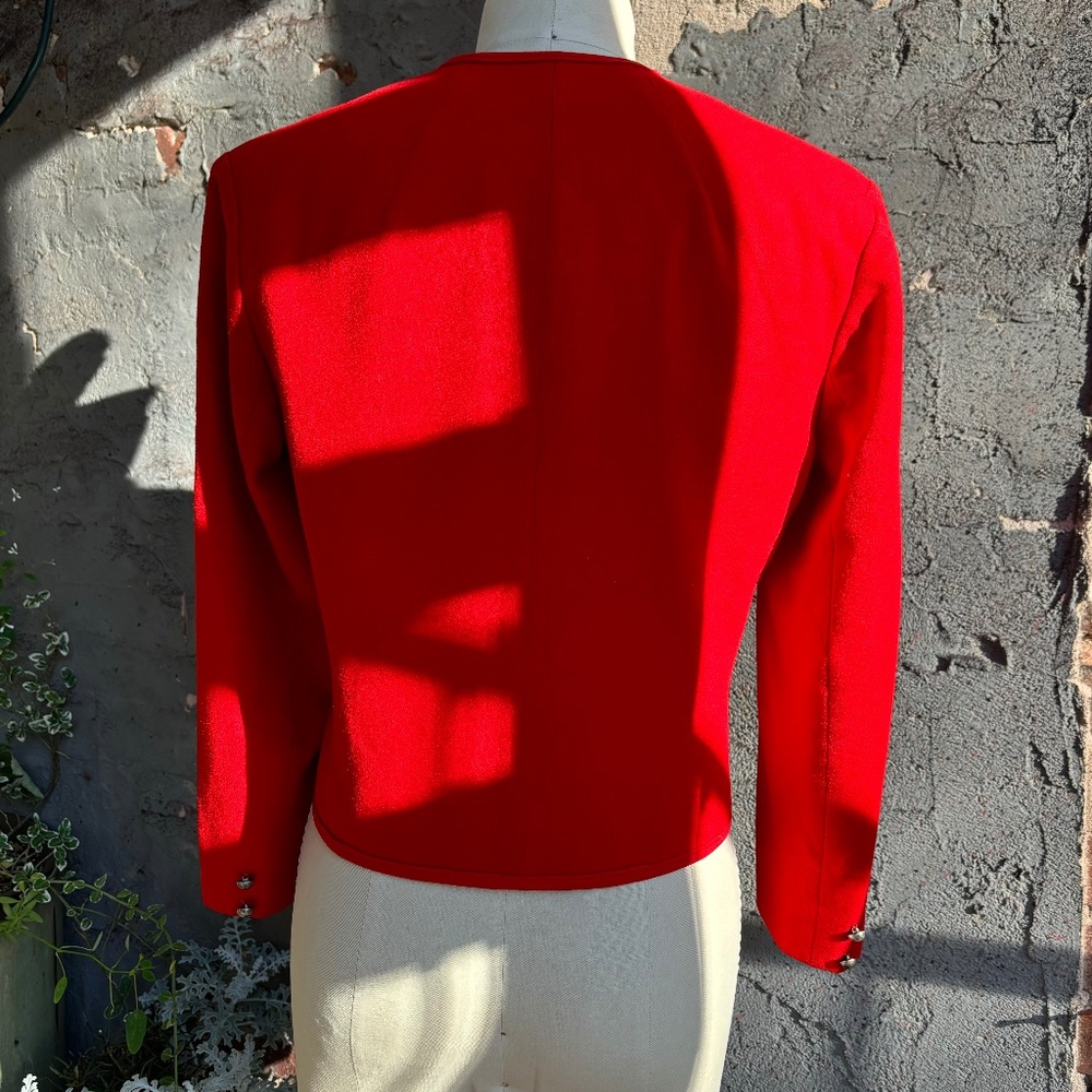 Pendleton Wool Cropped Blazer - image 3